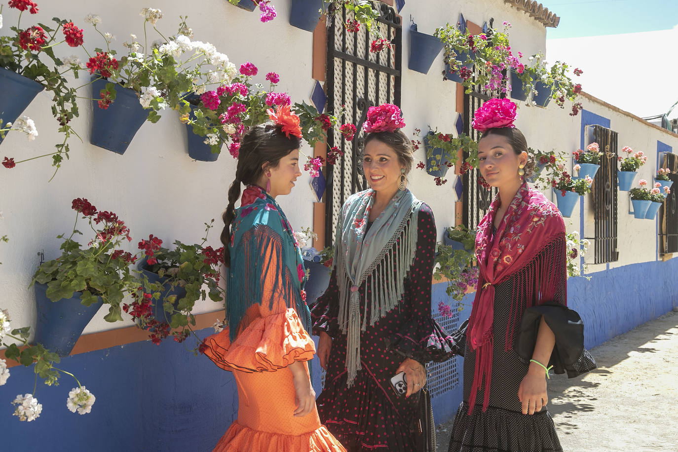 Fotos: El Arenal abarrotado en el primer sábado de la Feria de Córdoba