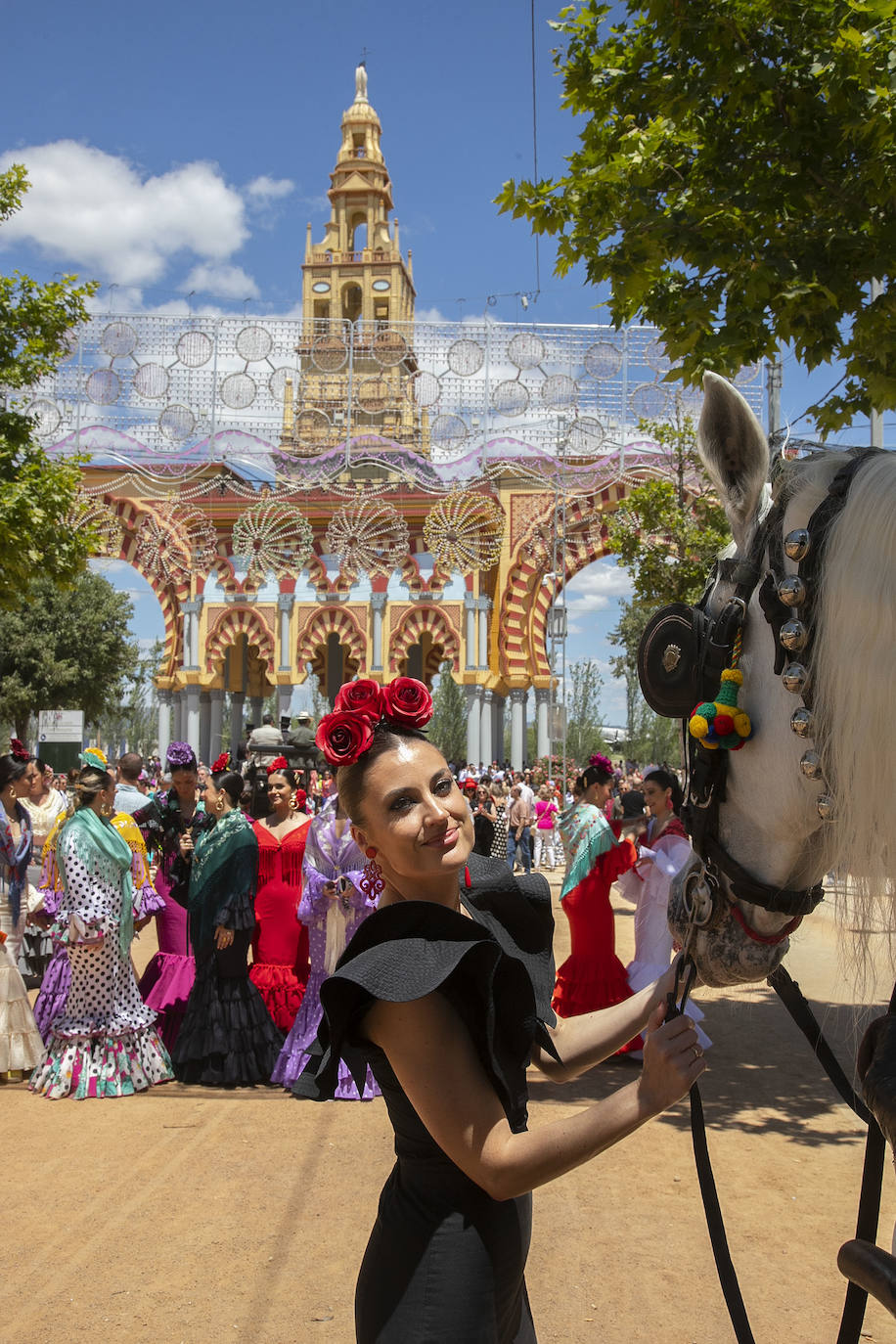 Fotos: El Arenal abarrotado en el primer sábado de la Feria de Córdoba