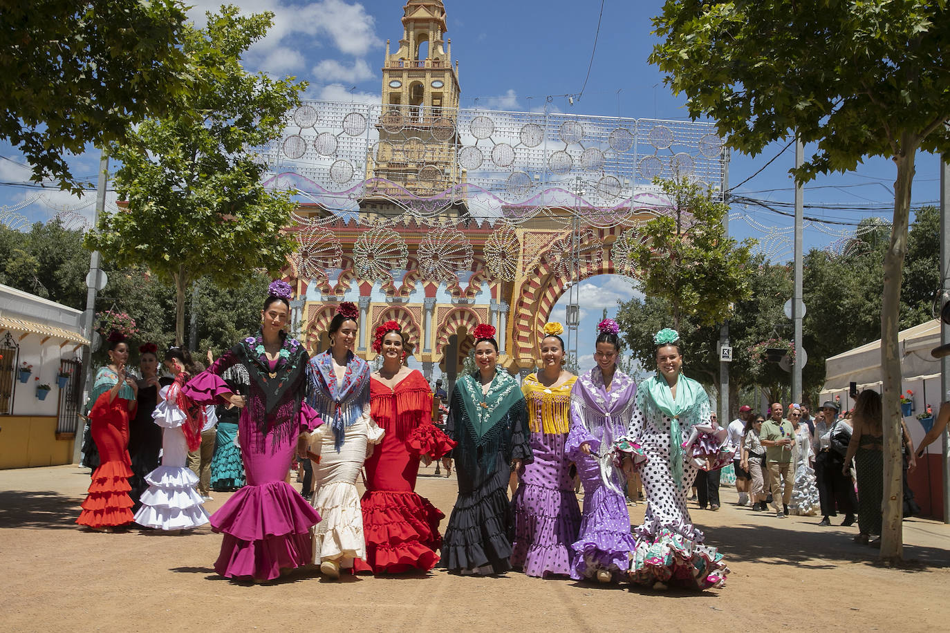 Fotos: El Arenal abarrotado en el primer sábado de la Feria de Córdoba