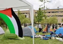 Sólo Salamanca y León mantienen acampadas en apoyo a Palestina