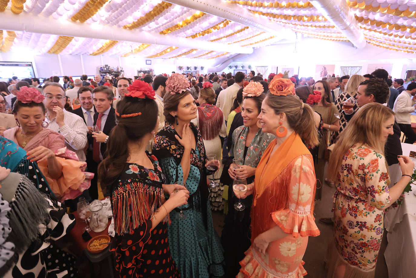 Fotos: La Feria celebra un lunes pletórico de almuerzos de empresa