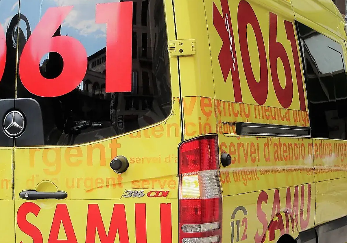 Una ambulancia del 061 en una imagen de archivo