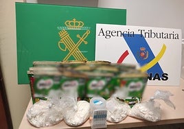 Pillan a un viajero con cuatro kilos de cocaína camuflados en bolsas de alimentos en el aeropuerto de Valencia