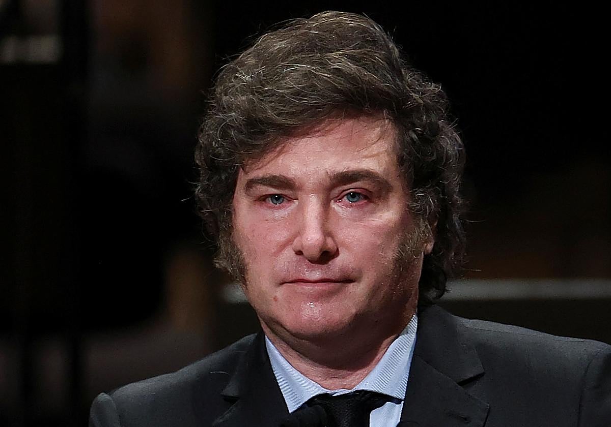 Javier Milei en una imagen de archivo.