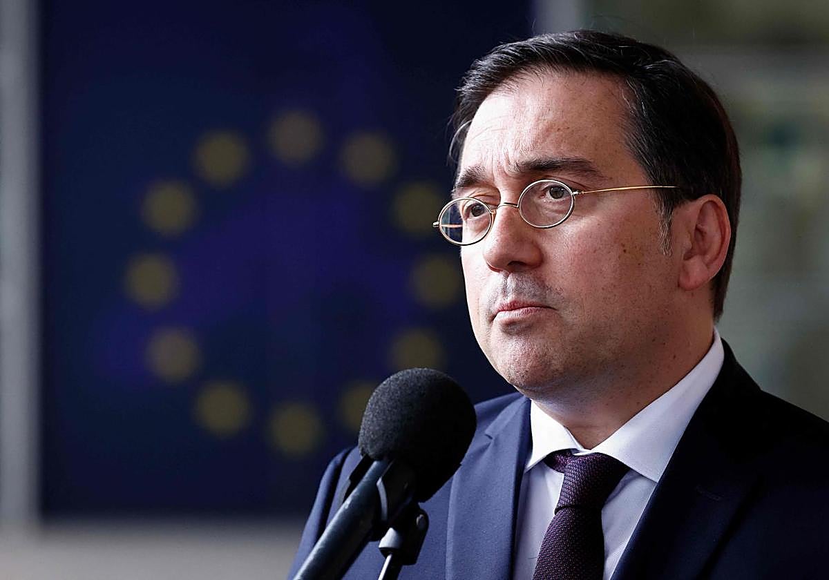 El ministro de Asuntos Exteriores, José Manuel Albares