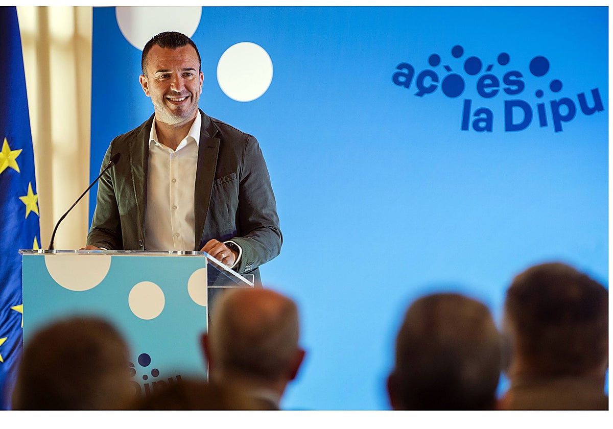 Imagen del presidente de la Diputación de Valencia, Vicent Mompó