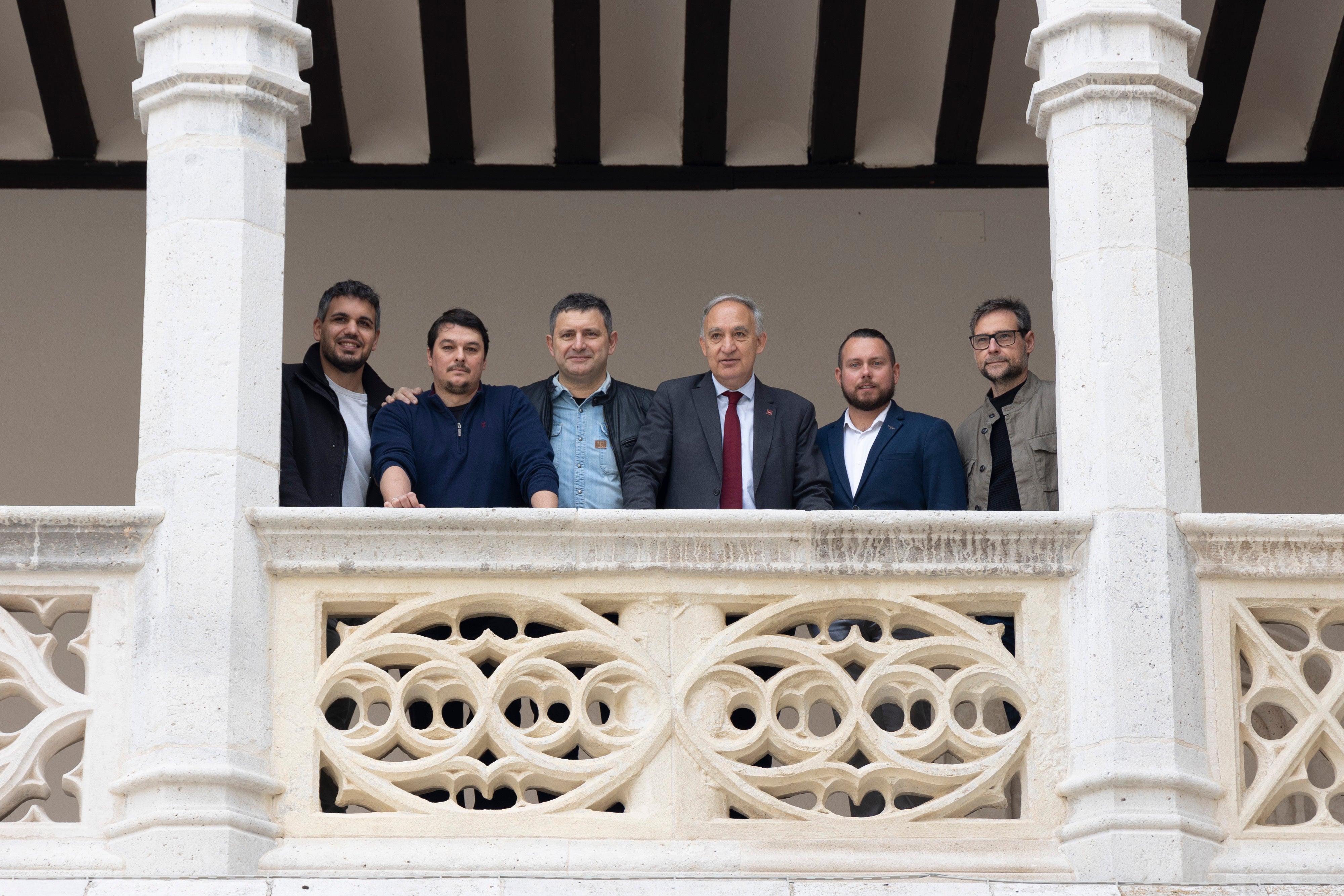 El rector de la UVA, junto a los reconocidos cocineros de Valladolid