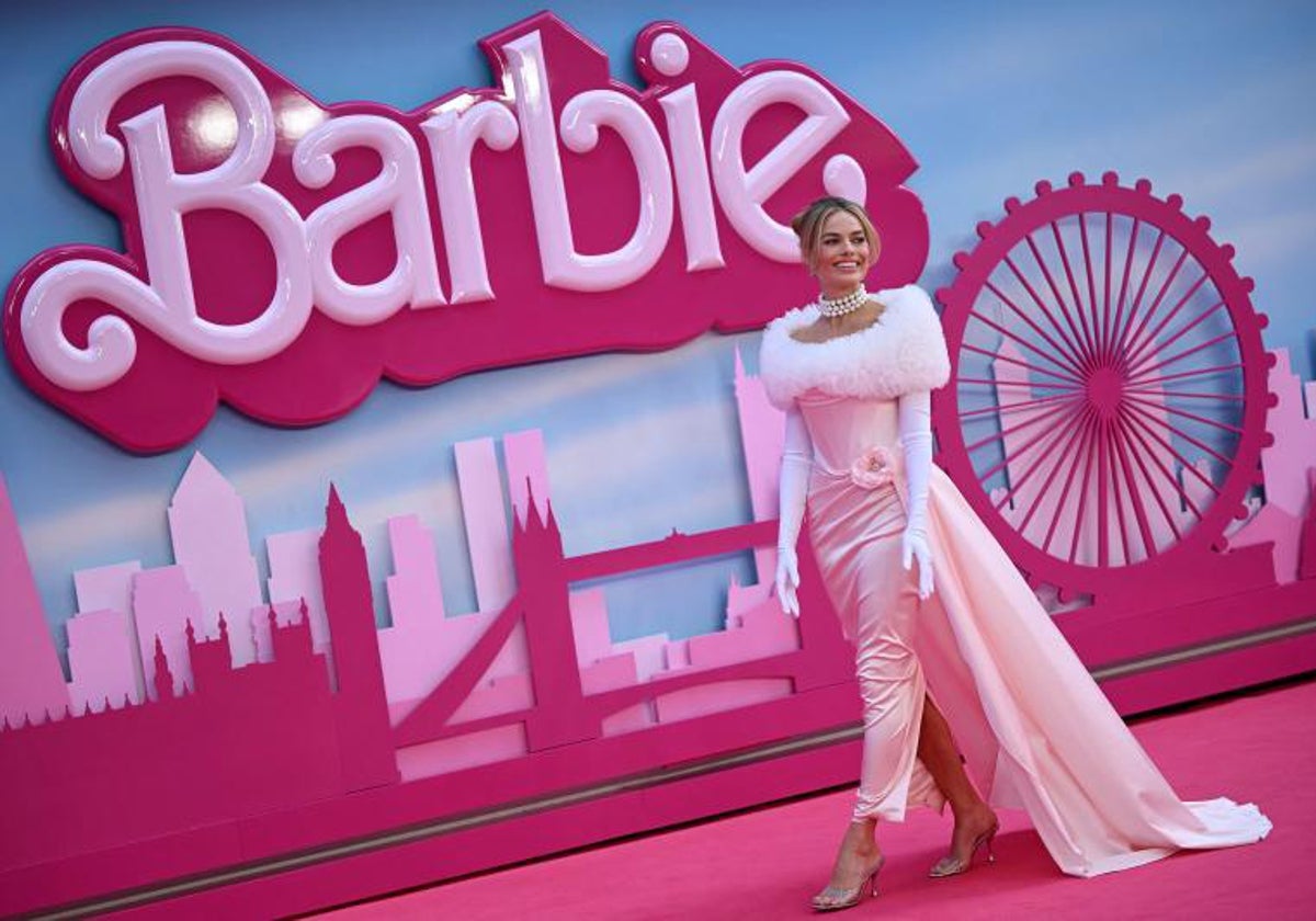 Imagen de archivo de la actriz Margot Robbie durante la presentación de la película 'Barbie'