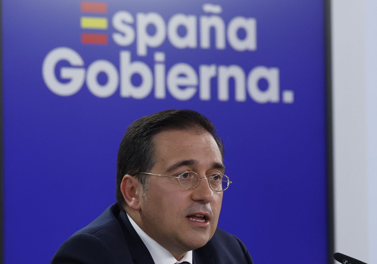 El ministro de Asuntos Exteriores, Unión Europea y Cooperación, José Manuel Albares