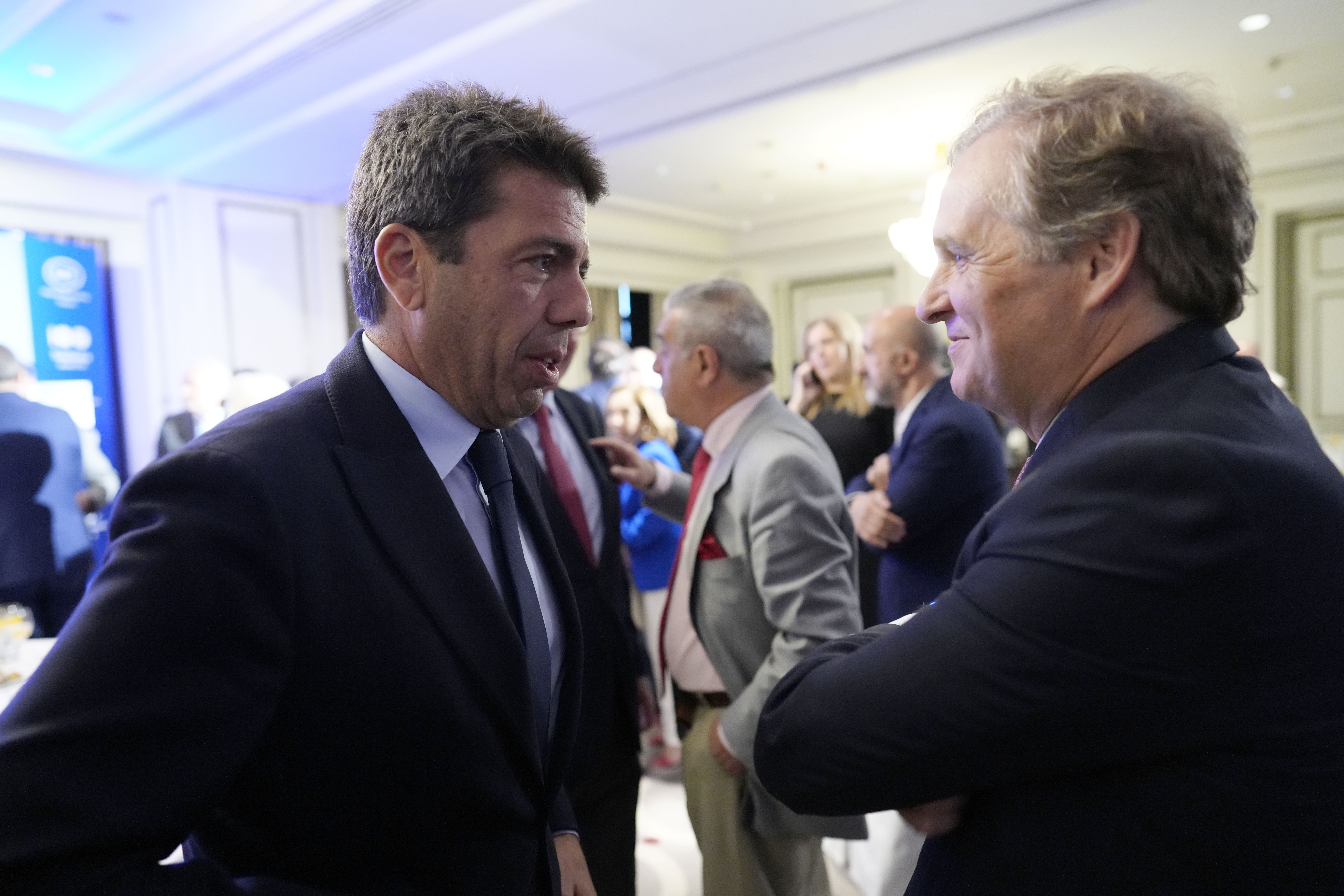 Carlos Mazón, presidente de la Generalitat Valenciana, e Ignacio Ybarra, presidente de Vocento