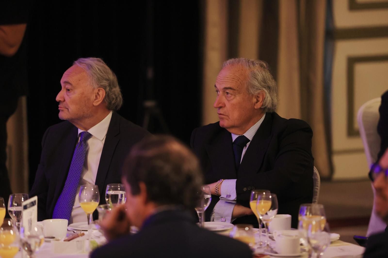 Mario Ruiz-Tagle, consejero delegado de Iberdrola, y Álvaro de Ybarra Zubiria, consejero de Vocento