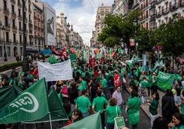 El segundo día de huelga de los profesores de la enseñanza pública en Madrid acaba con menos fuelle, dice Educación