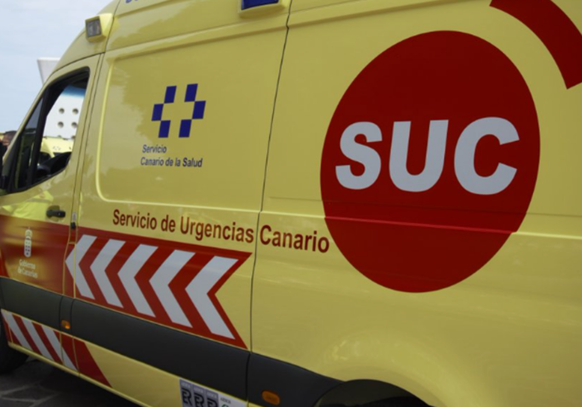 Ambulancia del SUC en foto recurso.