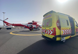 Rescatan con hipotermia a un pescador que cayó al mar en Gran Canaria