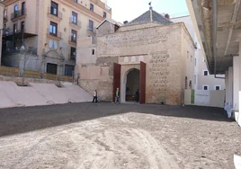 Una imagen de las obras del Corral de Don Diego y la nueva plaza