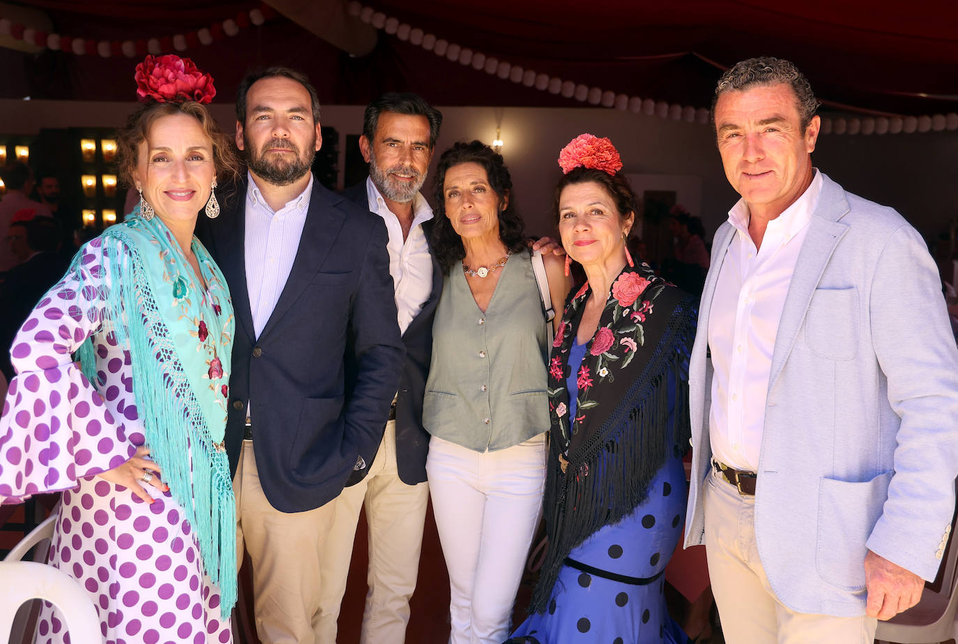 Las imágenes del ambiente en las casetas este miércoles en la Feria de Córdoba (II)