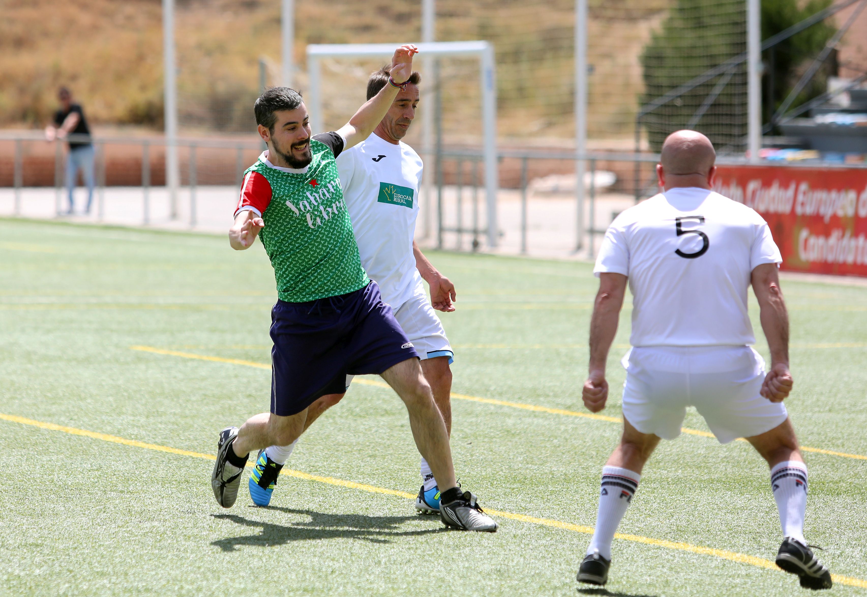 Los periodistas vencen el triangular benéfico de fútbol pre Corpus organizado por Europa Press