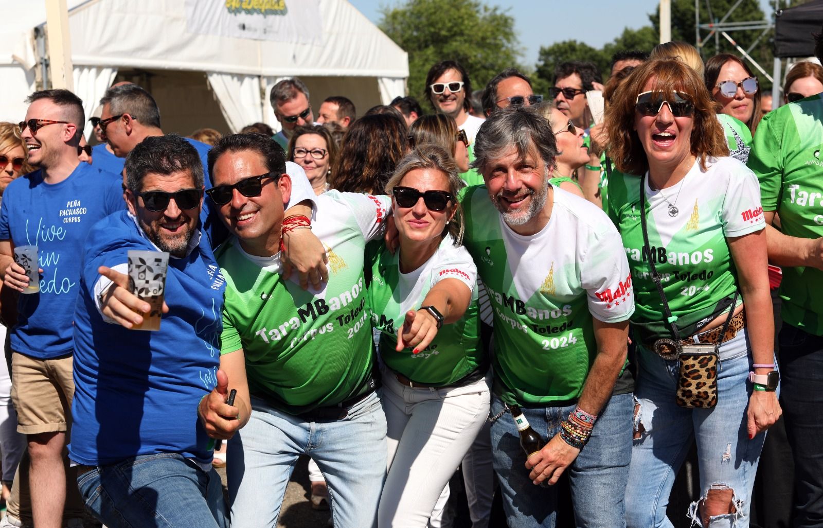 Estas son las peñas ganadoras del Corpus de Toledo