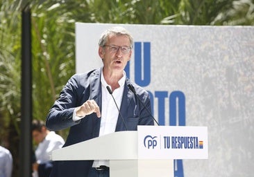 Feijóo denuncia que la «única industria que crece con Sánchez es la del drama y la sobreactuación»