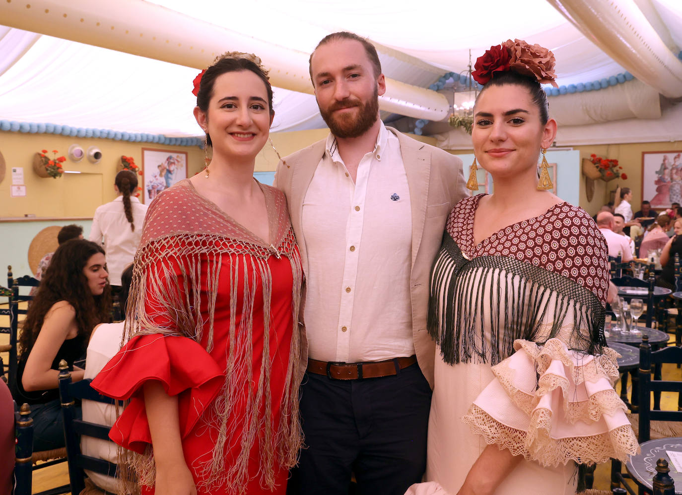 Las imágenes del ambiente en las casetas el último sábado de la Feria de Córdoba (I)