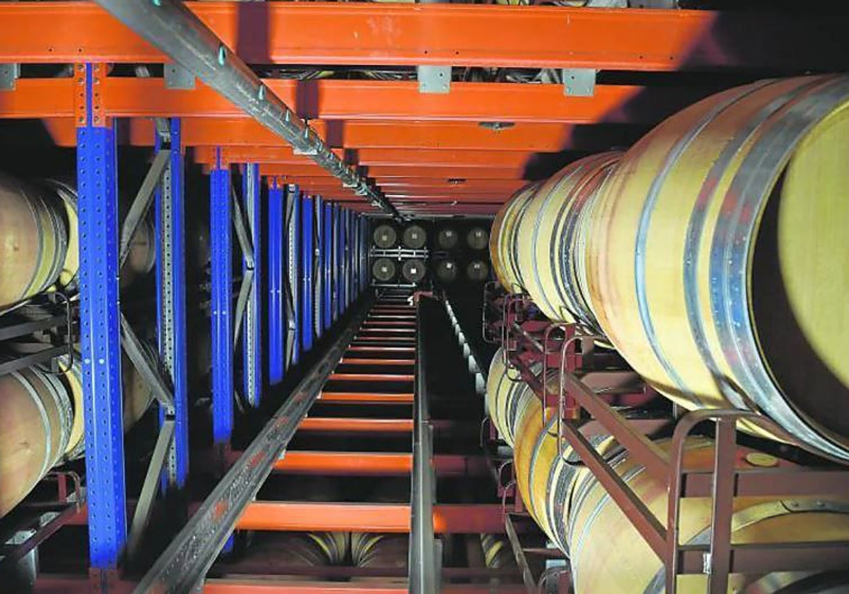 Interior de una bodega