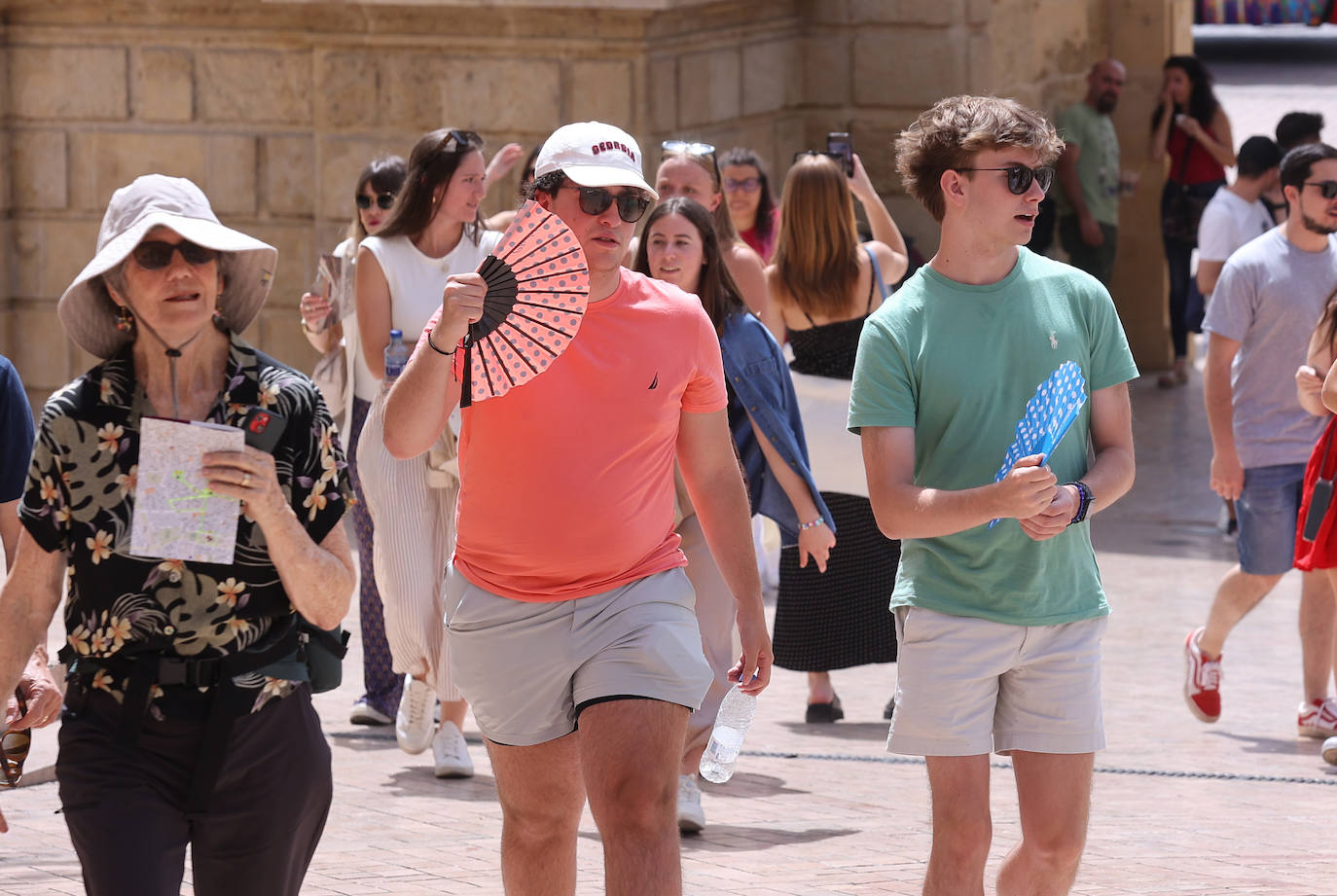 El primer arreón de calor de la temporada en Córdoba, en imágenes
