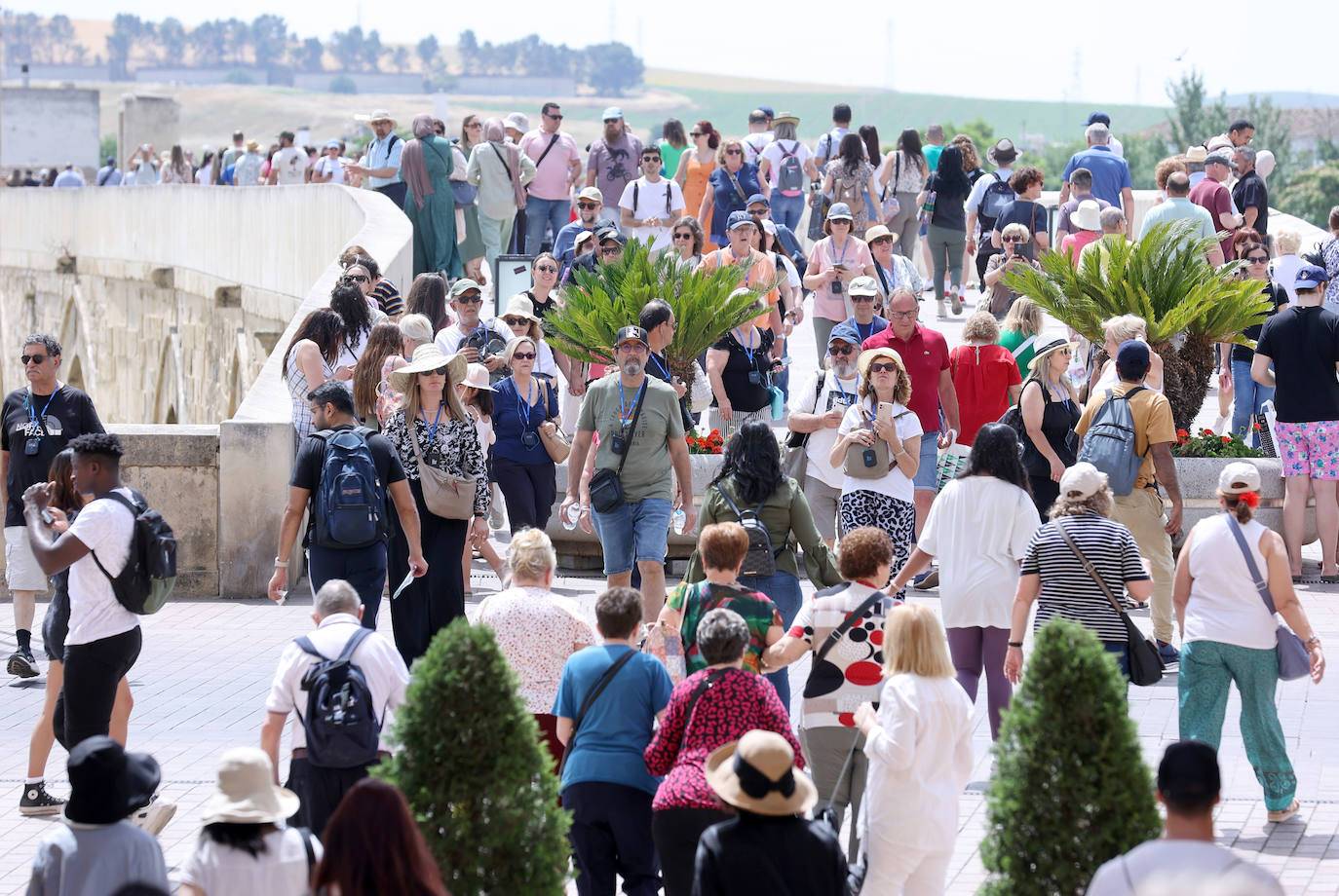 El primer arreón de calor de la temporada en Córdoba, en imágenes