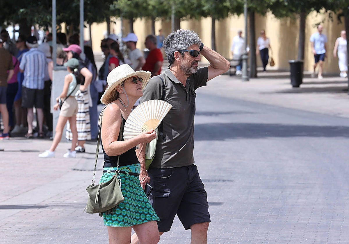 El primer arreón de calor de la temporada en Córdoba, en imágenes