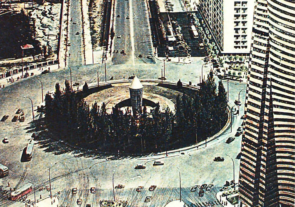 Recreación de las torres de Bonet que dibujó ABC en 1969