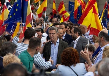 Feijóo pide a Sánchez «que no apruebe la amnistía» y reitera su exigencia de que «convoque elecciones»