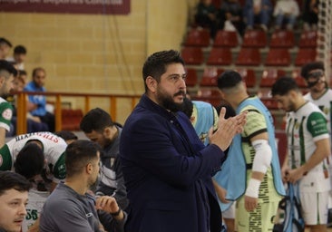 Josan González no seguirá en el banquillo del Córdoba Futsal