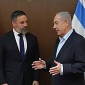 Abascal se reúne con Netanyahu para elogiar la «firmeza» de Israel y criticar el reconocimiento de España a Palestina