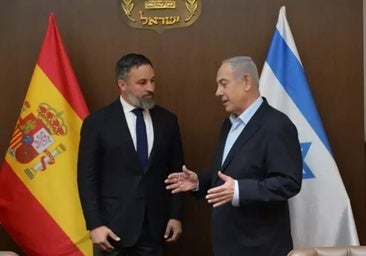Abascal se reúne con Netanyahu para elogiar la «firmeza» de Israel y criticar el reconocimiento de España a Palestina
