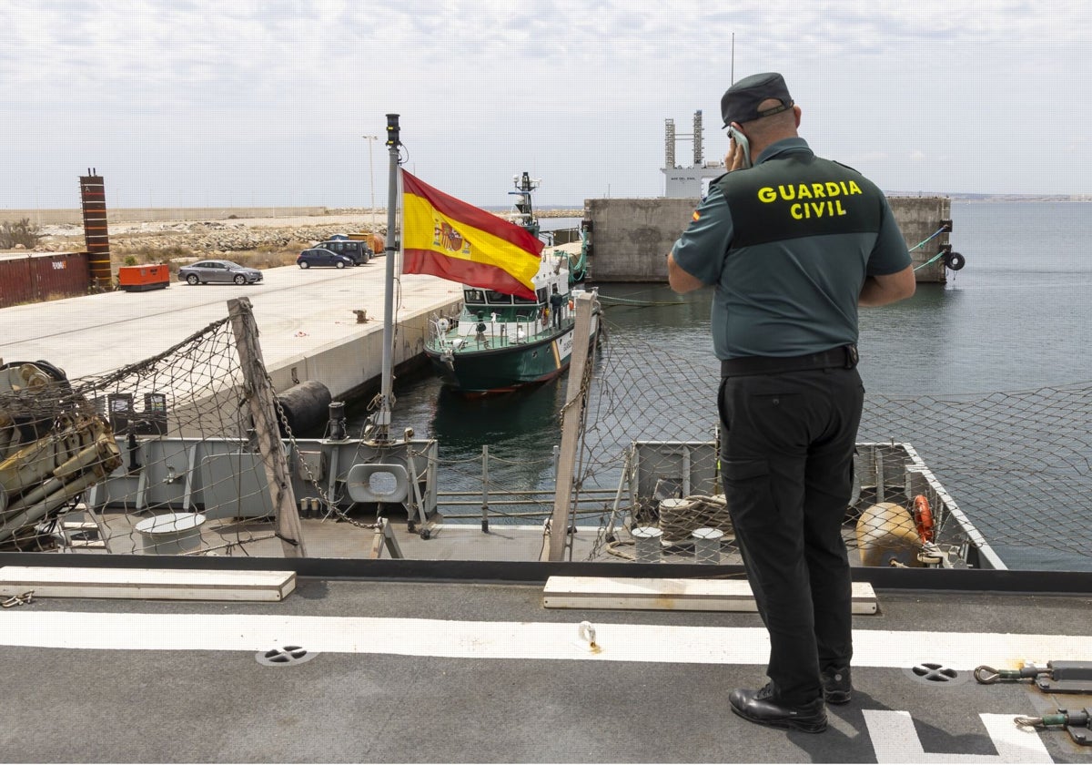 Imagen de archivo de un agente de la Guardia Civil