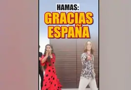 La bailaora del vídeo con el que Israel se mofa de España es palestina y vive en Granada