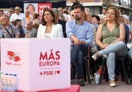 Tudanca anima a los ciudadanos a elegir entre «la Europa de Nadia Calviño y la de Rodrigo Rato»