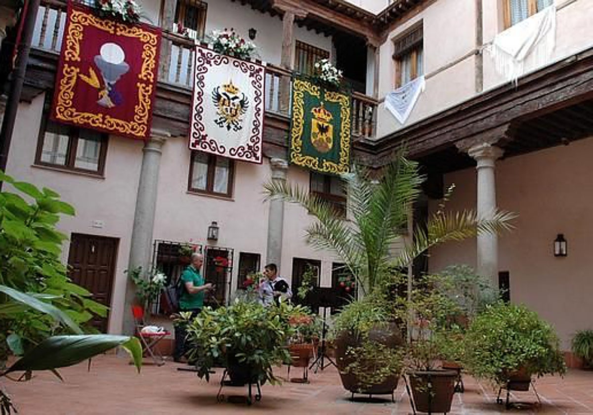 Imagen de archivo de un patio participante en el concurso en ediciones anteriores