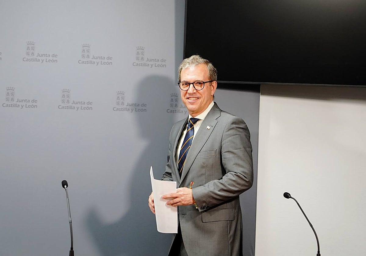 El consejero de Industria, Comercio y Empleo, Mariano Veganzones, en una reciente imagen de archivo