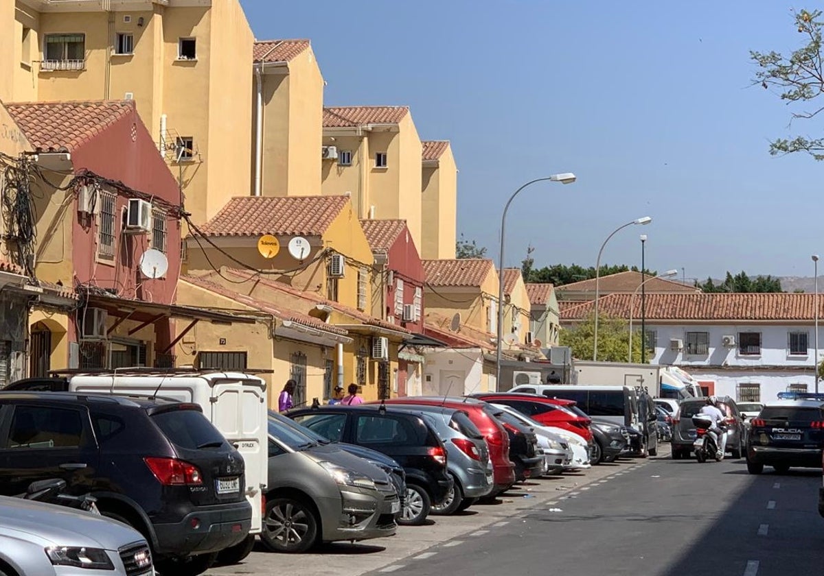 Lugar en el que se ha producido el tiroteo con un fallecido en Málaga
