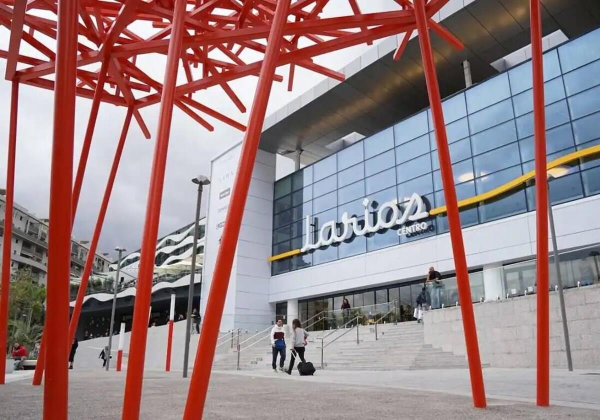 El centro comercial Larios, de Málaga