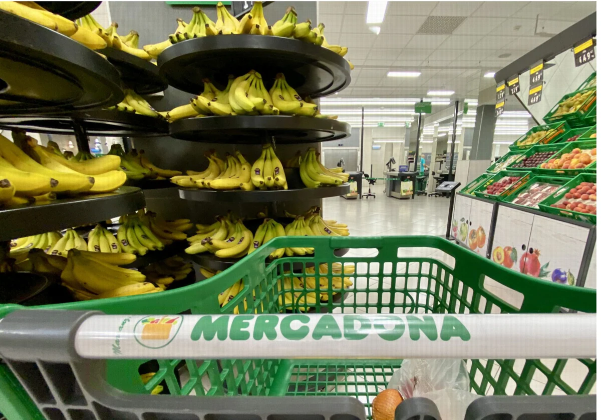 Imagen tomada en un supermercado de Mercadona en Alicante