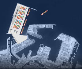 El Puerto de Valencia adjudica las obras de la terminal norte a Acciona, Jan de Nul y Bertolín