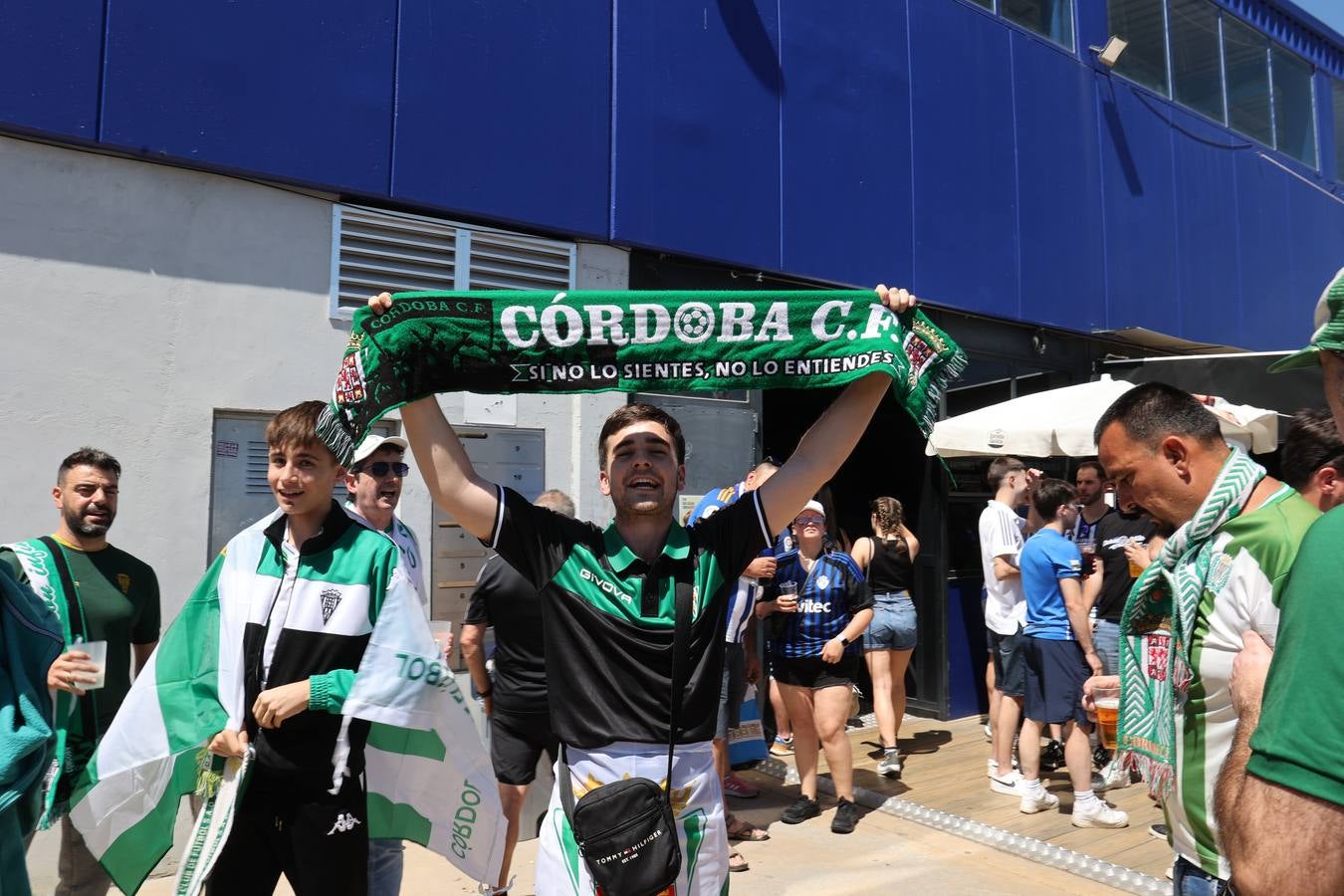 Las imágenes de la afición cordobesista en Ponferrada