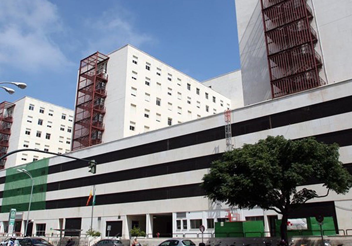 Imagen del hospital Puerta del Mar, en Cádiz