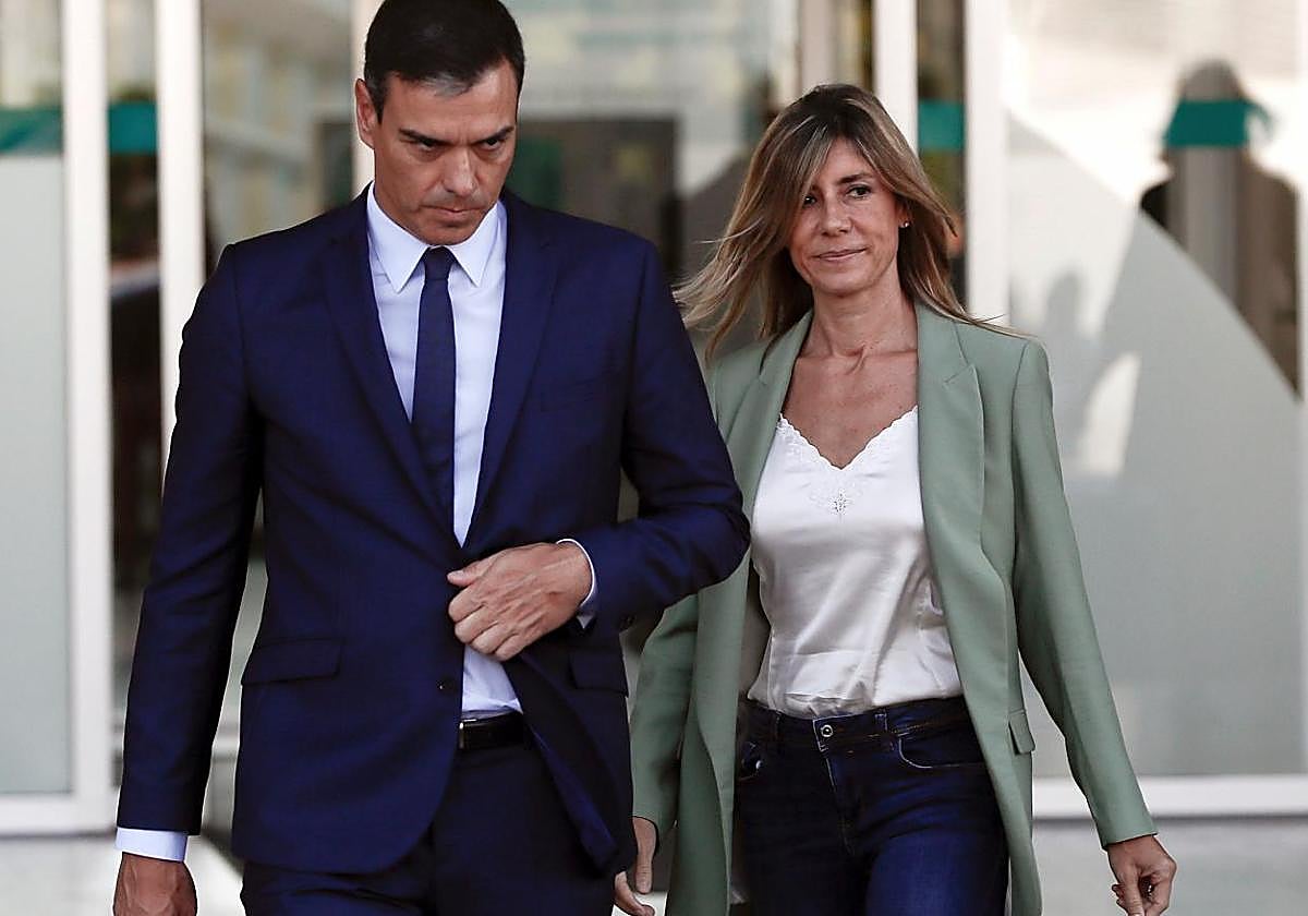 Pedro Sánchez y Begoña Gómez