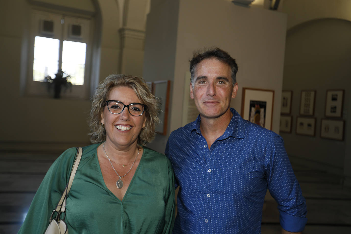 Cristina Caballero y Sergio Banderas