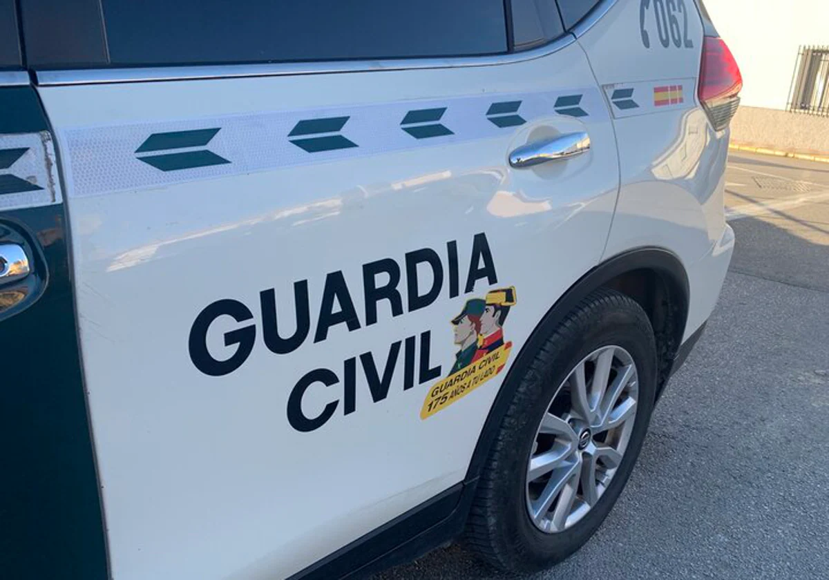 Vehículo de la Guardia Civil