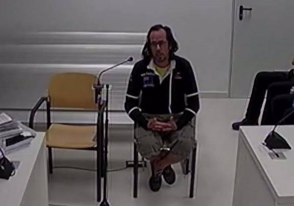 Jordi Ros, durante su declaración en la Audiencia Nacional