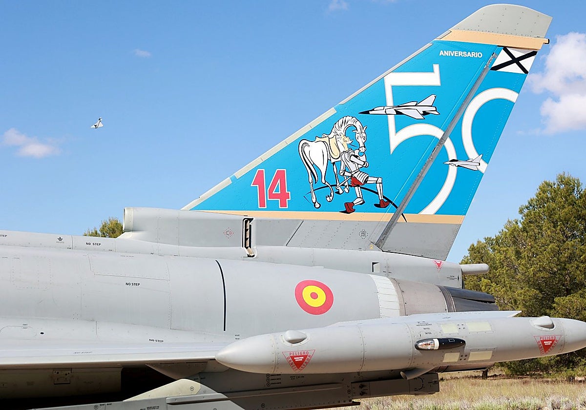 Eurofighter decorado por el 50 aniversario del Ala 14