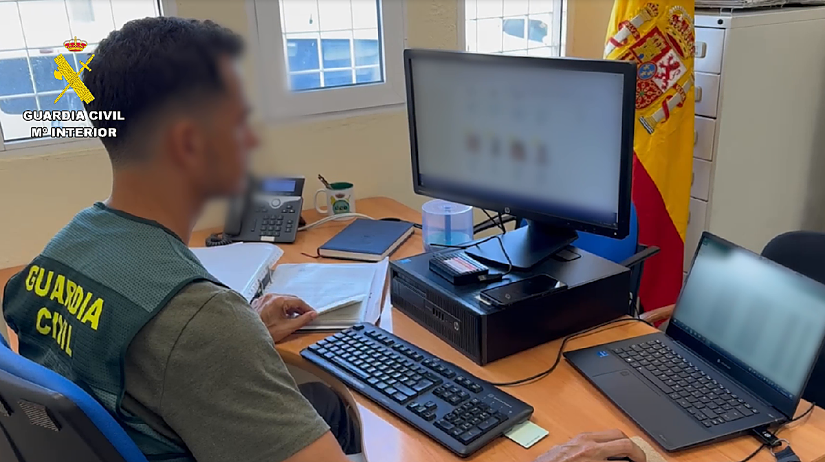 Imagen de archivo de un agente de la Guardia Civil